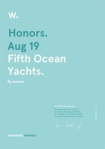 awwwards.com. Honorable Mention